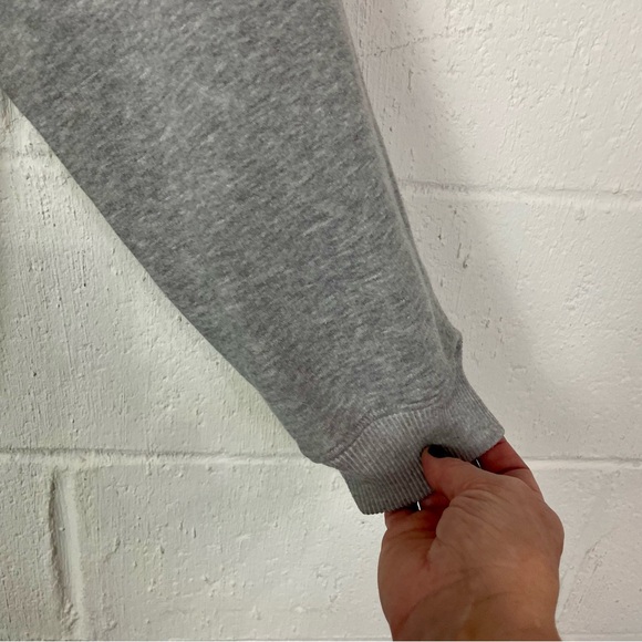 Blair Embroidered Sweatshirt Blue & Gray Winter Snowflake Cozy Grannycore Size L - Picture 4 of 13